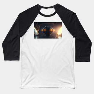 Insect robot with cinematic light Baseball T-Shirt